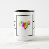 Boss Lady Balloon Ringer 15oz Tasse (Zentrum)