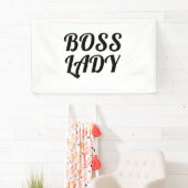 BOSS-LADY BANNER (Insitu)
