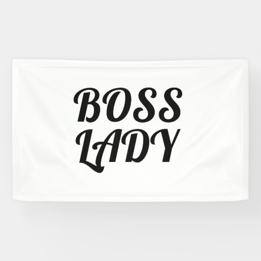 BOSS-LADY BANNER (Horizontal)