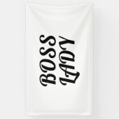 BOSS-LADY BANNER (Vertikal)