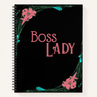 "Boss Lady" - benutzerdefinierbares Journal Notizblock