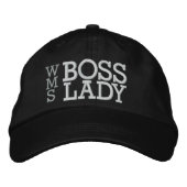 BOSS, LADY BESTICKTE KAPPE (Vorderseite)