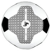 Boss Lady Black Cat und Pattern Blume Fußball (Gedreht)