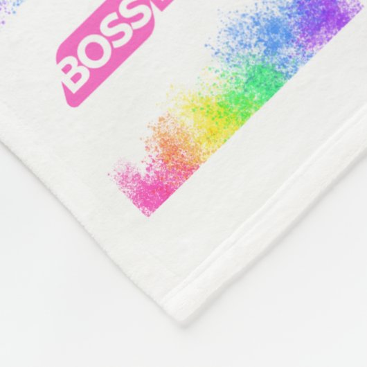 Boss Lady Blanket Fleecedecke (Ecke)