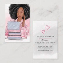 Boss Lady Blogger Business Card