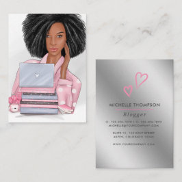 Boss Lady Blogger Business Card Visitenkarte