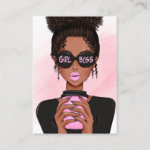Boss Lady Business Card Visitenkarte (Vorderseite)