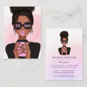 Boss Lady Business Card Visitenkarte (Vorne/Hinten)