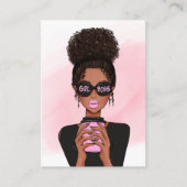 Boss Lady Business Card Visitenkarte (Vorderseite)