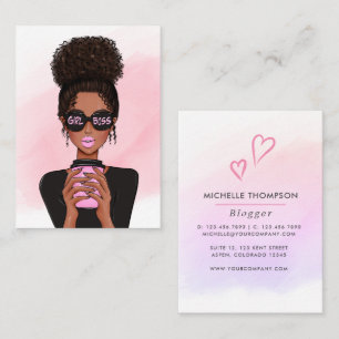 Boss Lady Business Card Visitenkarte