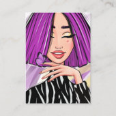 Boss Lady Business Card Visitenkarte (Vorderseite)