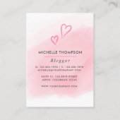 Boss Lady Business Card Visitenkarte (Rückseite)