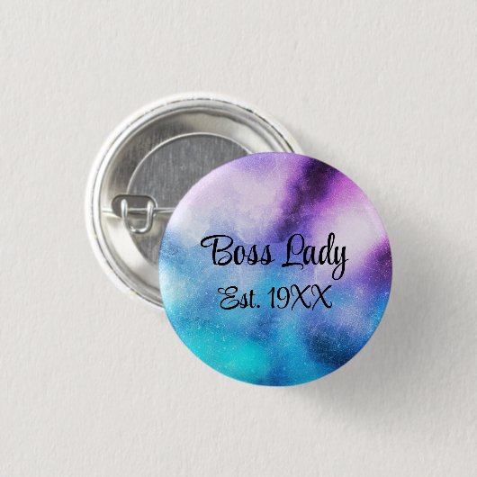 Boss Lady Button (Vorne & Hinten)