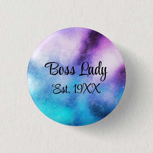 Boss Lady Button (Vorderseite)