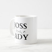 Boss Lady Coffee Tasse - Boss Lady Tasse, Lady Bos (Vorderseite Links)