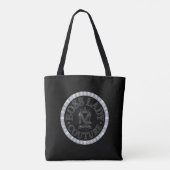 Boss Lady Couture All-Over-Print-Tasche Tasche (Rückseite)