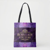 Boss Lady Couture All-Over-Print-Tasche Tasche (Vorderseite)