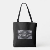 Boss Lady Couture All-Over-Print-Tasche Tasche (Rückseite)