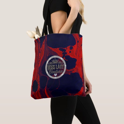 Boss Lady Couture All-Over-Print-Tasche Tasche (Von Nahem)