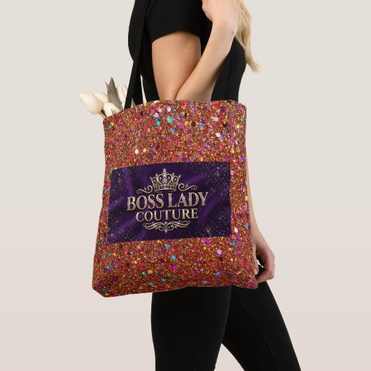 Boss Lady Couture All-Over-Print-Tasche Tasche (Von Nahem)