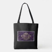 Boss Lady Couture All-Over-Print-Tasche Tasche (Rückseite)