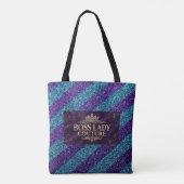 Boss Lady Couture All-Over-Print-Tasche Tasche (Rückseite)