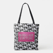 Boss Lady Couture All-Over-Print-Tasche Tasche (Rückseite)