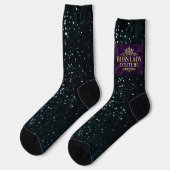 Boss Lady Couture Crew Socken (Linkes Detail)