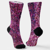 Boss Lady Couture Diamanten Crew Socken (Gewinkelt)