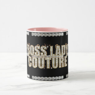 Boss Lady Couture Diamanten Tasse