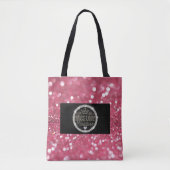 Boss Lady Couture Diamonds All-Over-Print-Tasche Tasche (Vorderseite)