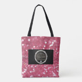 Boss Lady Couture Diamonds All-Over-Print-Tasche Tasche (Rückseite)