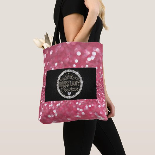Boss Lady Couture Diamonds All-Over-Print-Tasche Tasche (Von Nahem)
