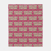 Boss Lady Couture Fleece-Decke Fleecedecke (Vorderseite)