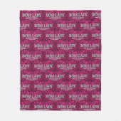 Boss Lady Couture Fleece-Decke Fleecedecke (Vorderseite)