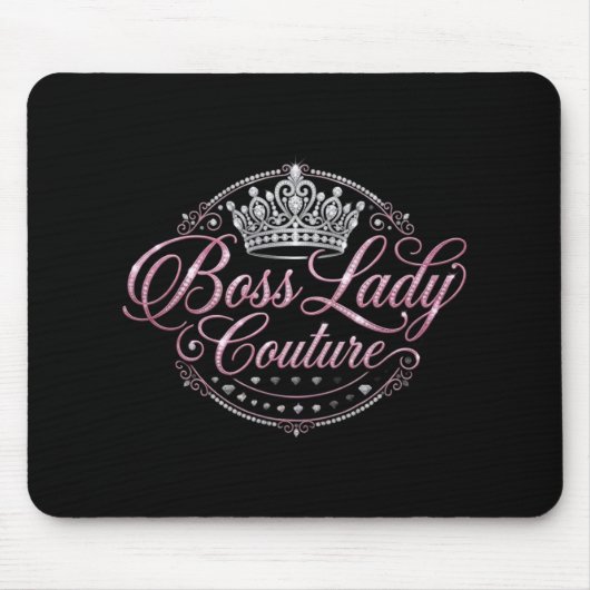 Boss Lady Couture-Mauspad Mousepad (Vorne)