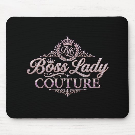 Boss Lady Couture-Mauspad Mousepad (Vorne)