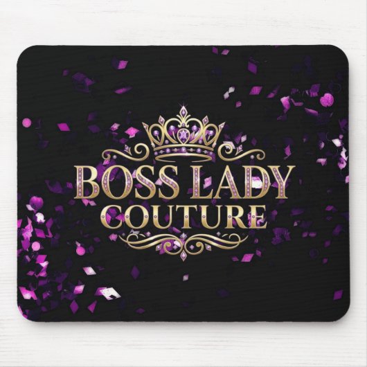 Boss Lady Couture-Mauspad Mousepad (Vorne)
