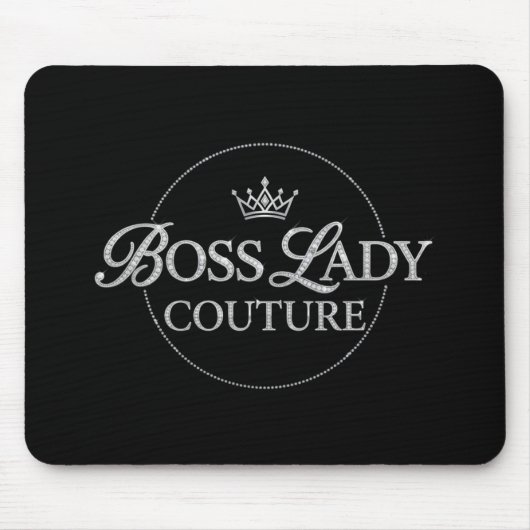 Boss Lady Couture-Mauspad Mousepad (Vorne)