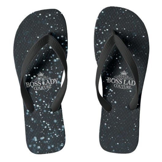 Boss Lady Couture Paar Flip Flops Badesandalen (Fußbett)