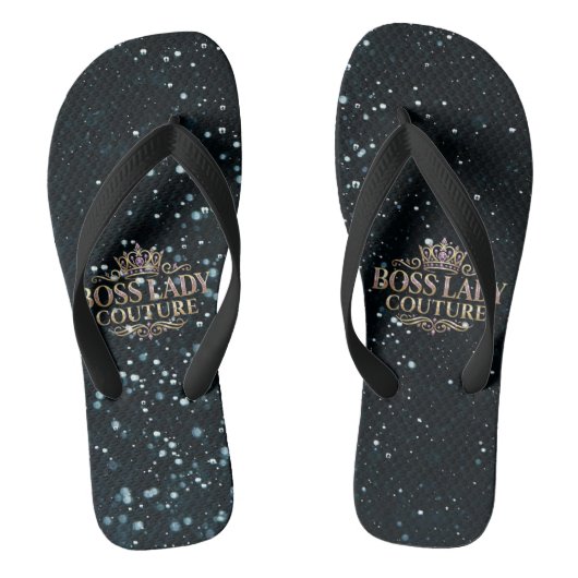 Boss Lady Couture Paar Flip Flops Badesandalen (Fußbett)