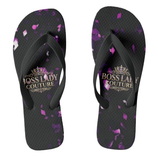 Boss Lady Couture Paar Flip Flops Badesandalen (Fußbett)