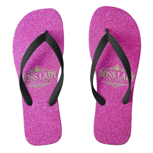 Boss Lady Couture Paar Flip Flops Badesandalen (Fußbett)
