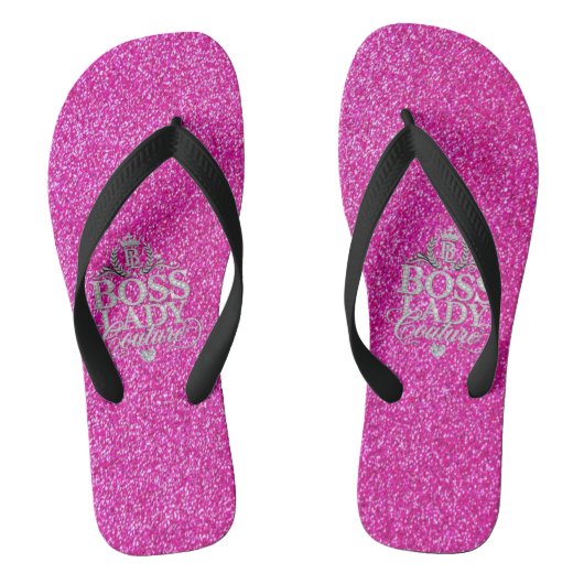 Boss Lady Couture Paar Flip Flops Badesandalen (Fußbett)