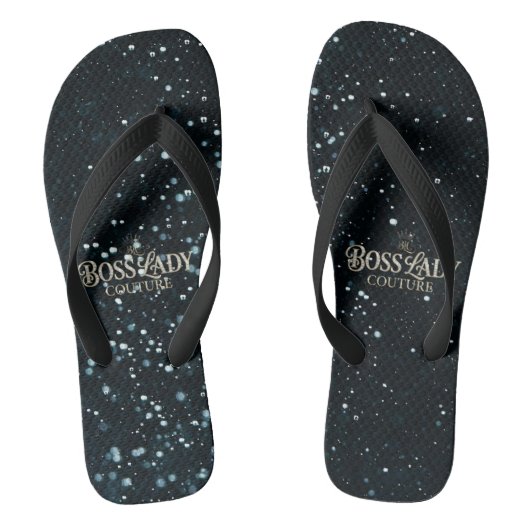 Boss Lady Couture Paar Flip Flops Badesandalen (Fußbett)