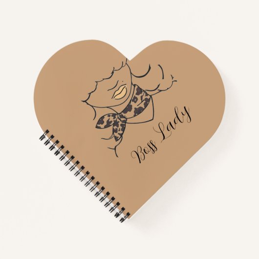 Boss Lady Daily Planner Notizblock (Vorderseite)