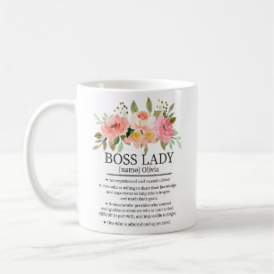 Boss Lady Definition Office Kaffeetasse