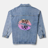 Boss Lady Denim Jacket Jeansjacke (Rückseite)