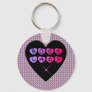 Boss Lady Diamanten Schlüsselanhänger
