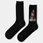 Boss Lady Diamonds Crew Socken (Linkes Detail)